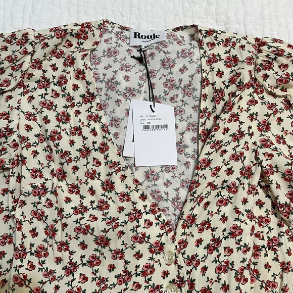 Rouje Gabin Floral Dress NWT sz 34 - Picture 7 of 13